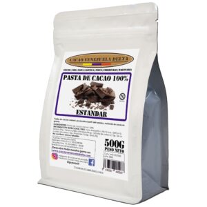 Pasta de cacao 100% - chocolate negro 100% - cacao 100%