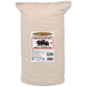 Pasta de cacao 100% - chocolate negro 100% - cacao 100% origen Venezuela